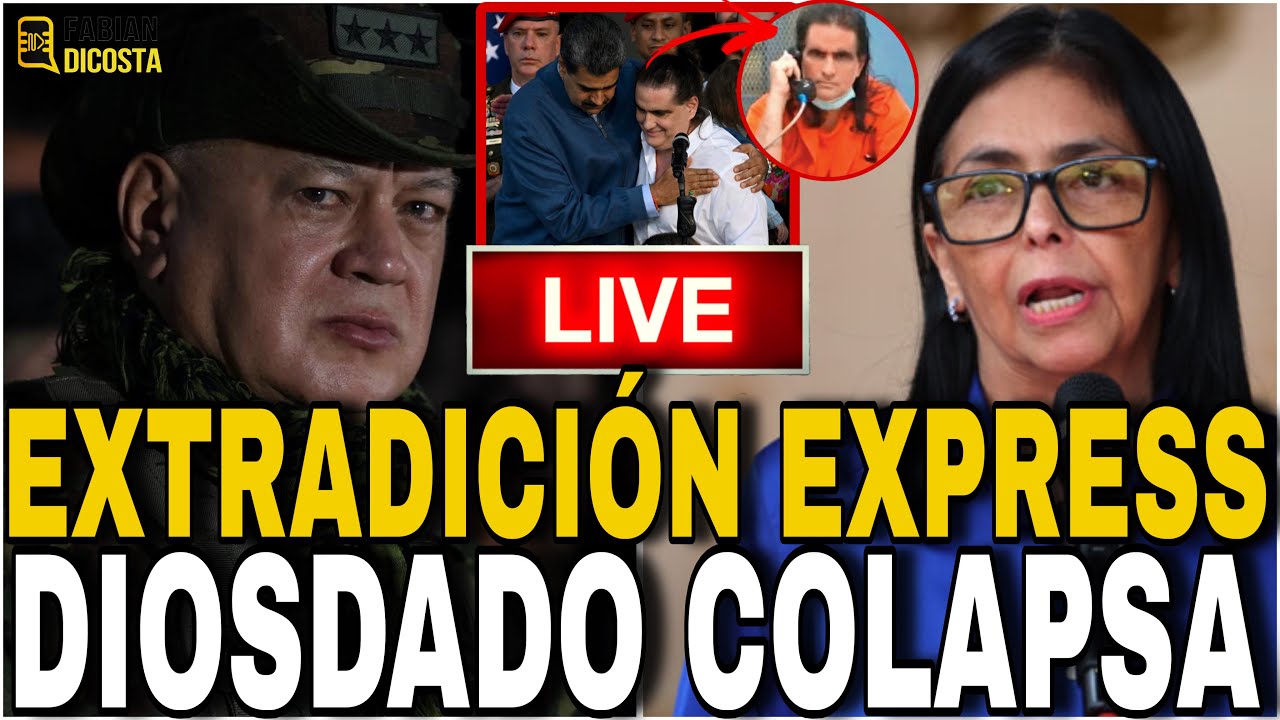 ÚLTIMA HORA 🔴 ¡TRAICIÓN ÉPICA! DELCY RODRÍGUEZ ENTREGA A ALEX SAAB Y RAÚL GORRÍN AL FBI