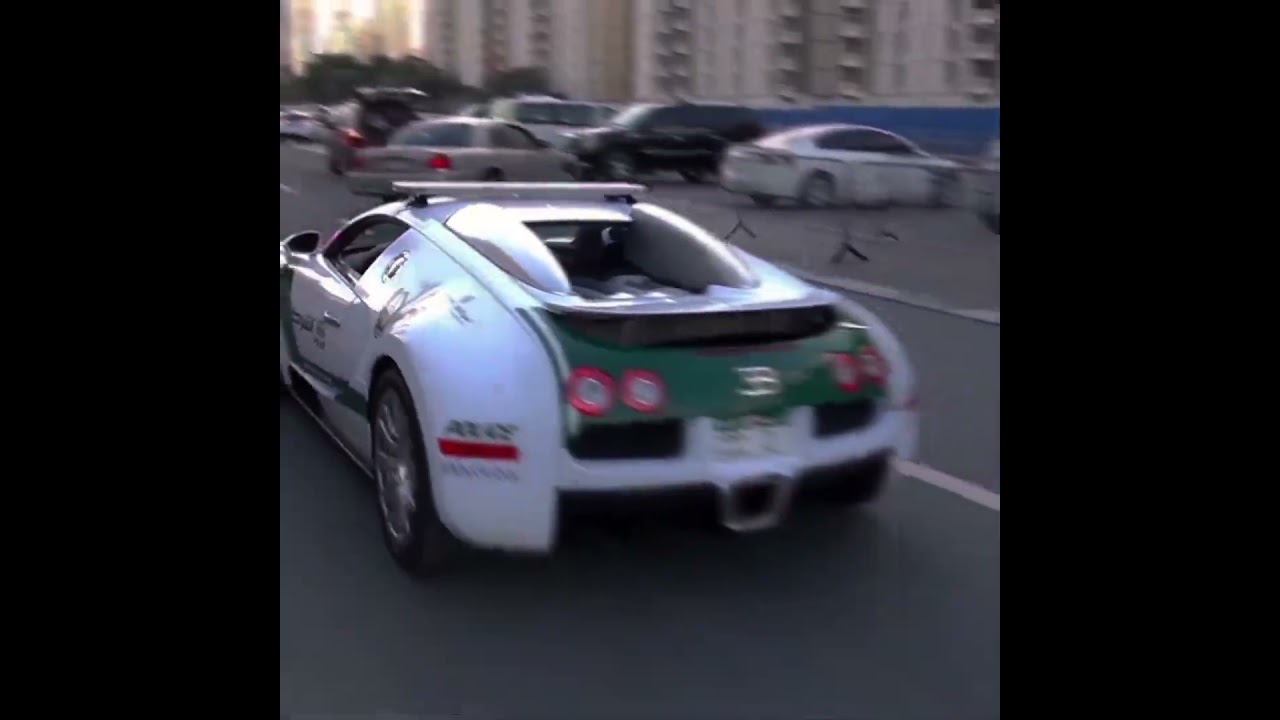Dubai police cars are so tuff 🔥 | #shorts #caredit #car #fyp
