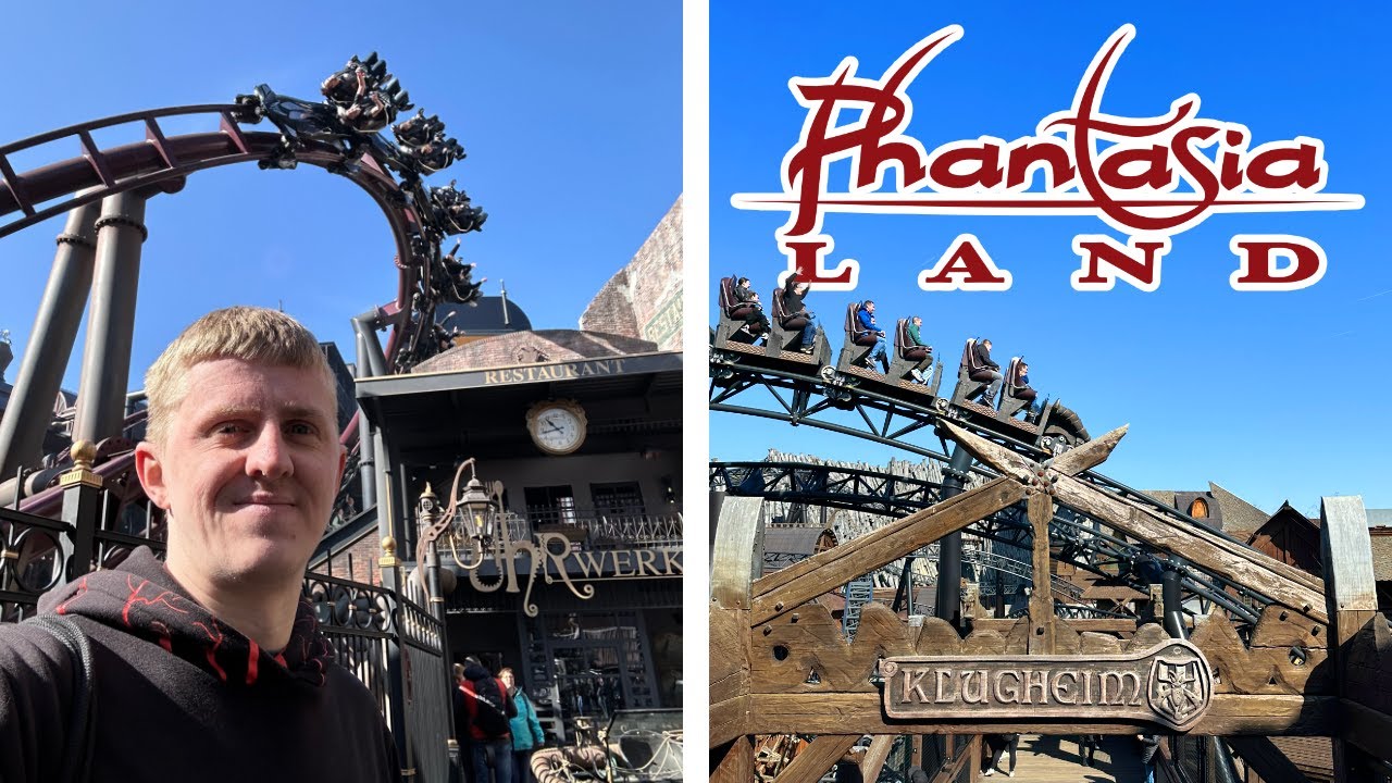 Phantasialand Day One Vlog 2025 - My FIRST Time in Rookburgh!