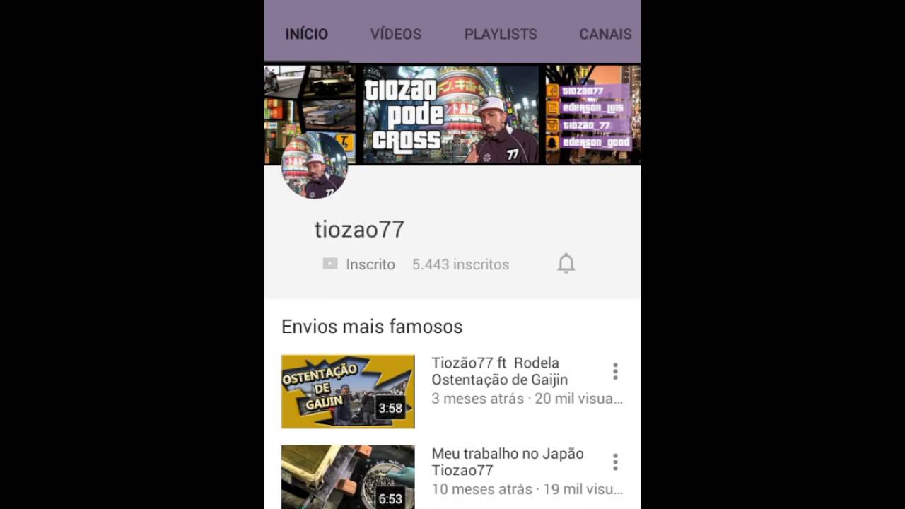 Divulgando: tiozao 77