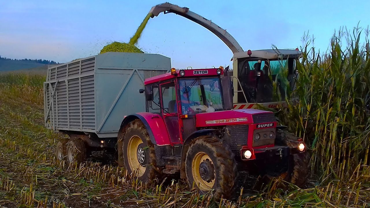 Corn Silage 2017/*Claas Jaguar 850*/3x Zetor/Liaz