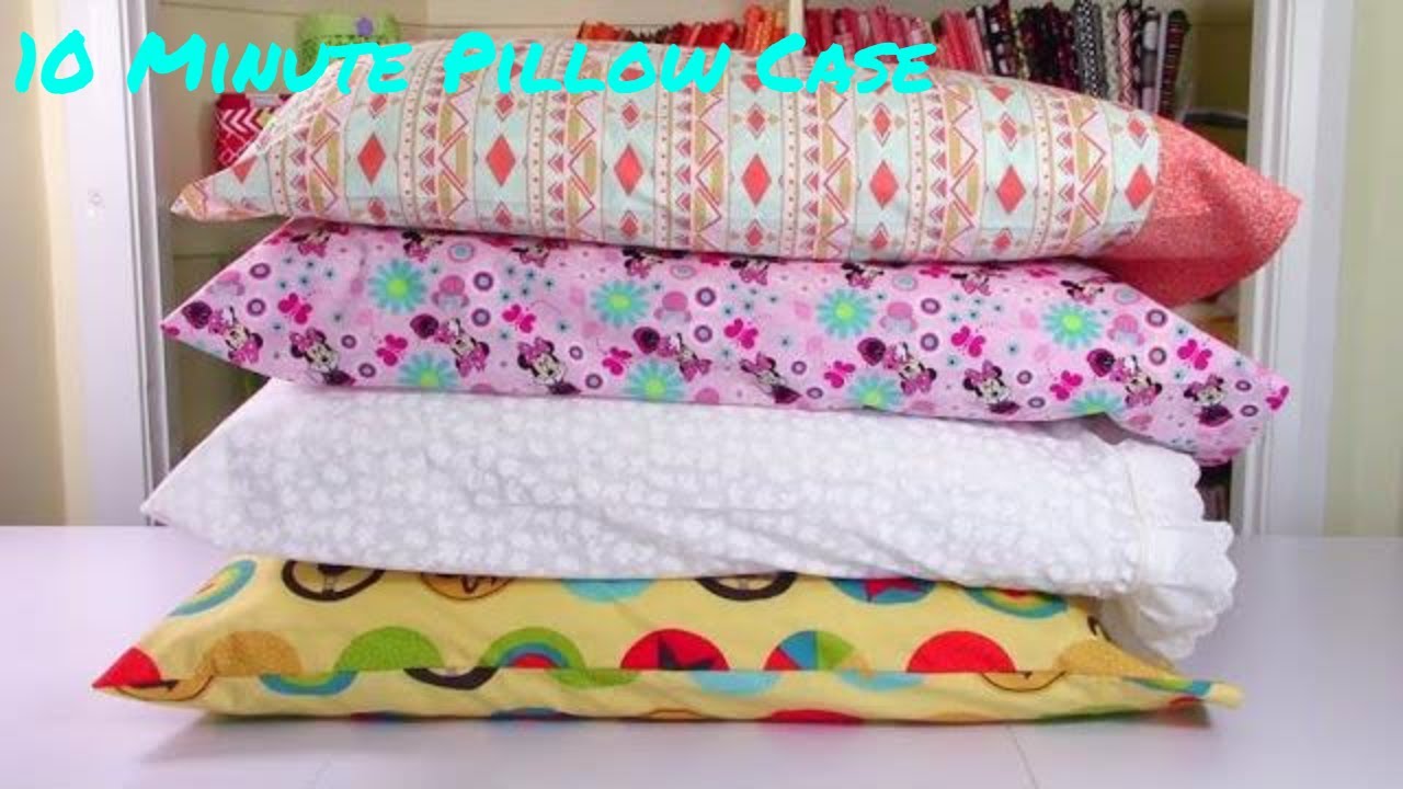 Наволочка за 10 минут | 4 простых способа | The Sewing Room Channel