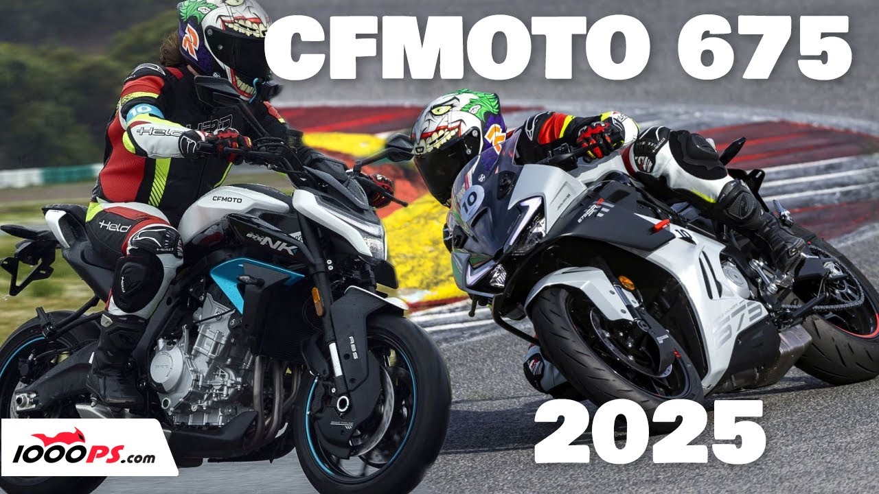 Review CFMOTO 675 SR-R & 675 NK 2025 - Low budget three-cylinder!
