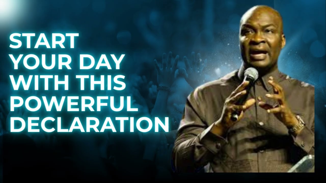 START YOUR DAY WITH THIS POWERFUL DECLARATION