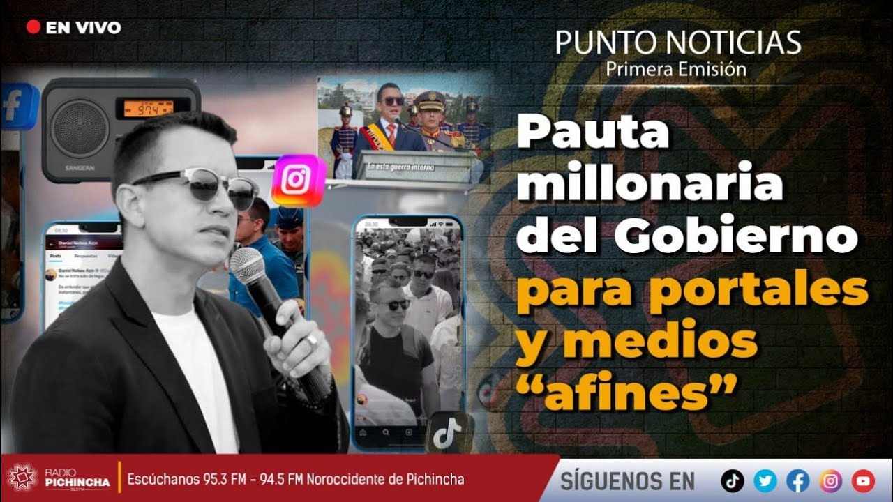 🔴 #EnVIVO | Pauta millonaria del Gobierno para portales y medios 
