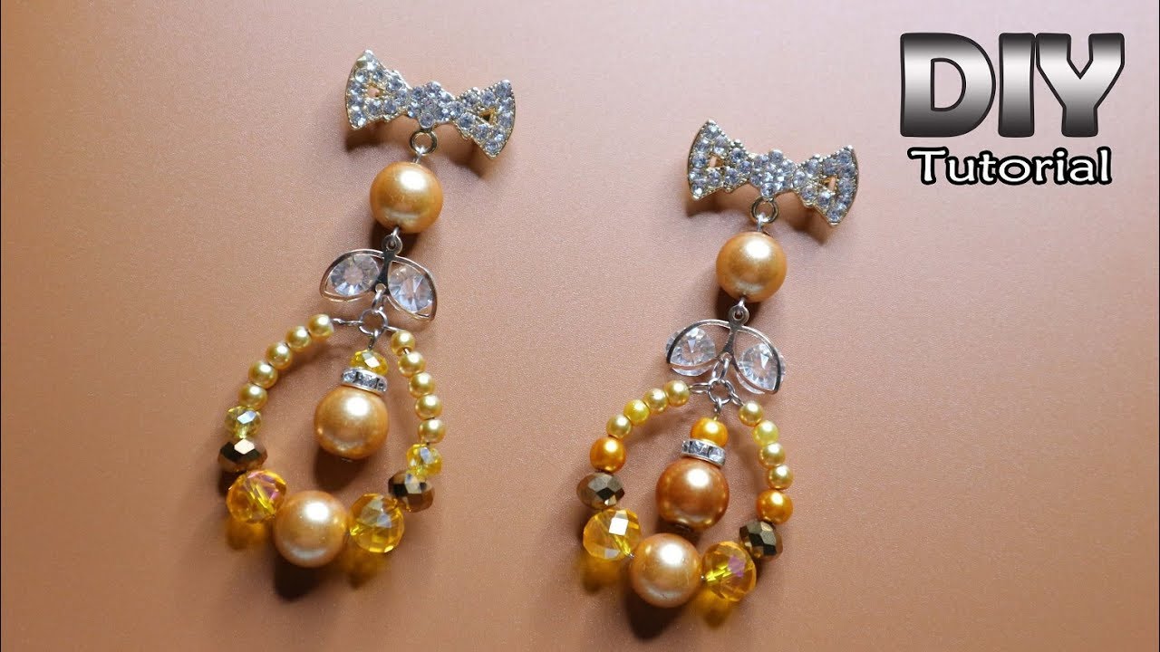 DIY - Cara membuat bros dagu simple dengan kawat gelang nickel