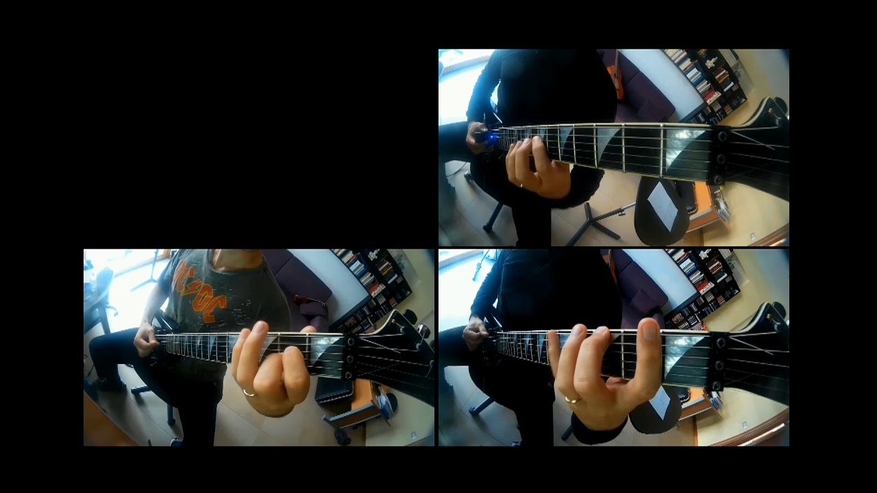 Guitar polyphonia - Pierluigi Aries Ammirata -Terra in aeternum stat - Multiscreen Video