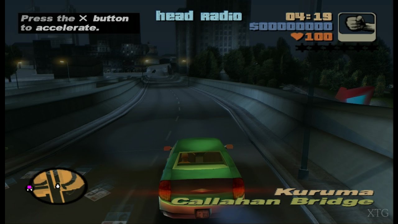 Grand Theft Auto III PS2 Геймплей HD (PCSX2)