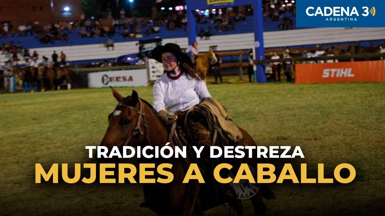 Mujeres a caballo en Jesús María 2026 | Tradición, destreza y emoción en el campo de doma | Cadena 3