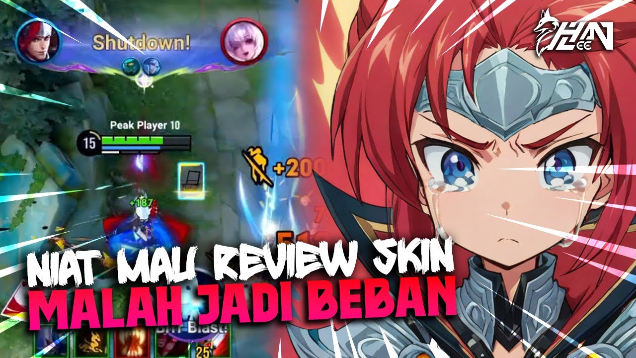 REVIEW HAN XIN MYTHIC, KENAPA MAIN HOK GUA JADI KOCAK GINI YA GES :( - Honor Of Kings