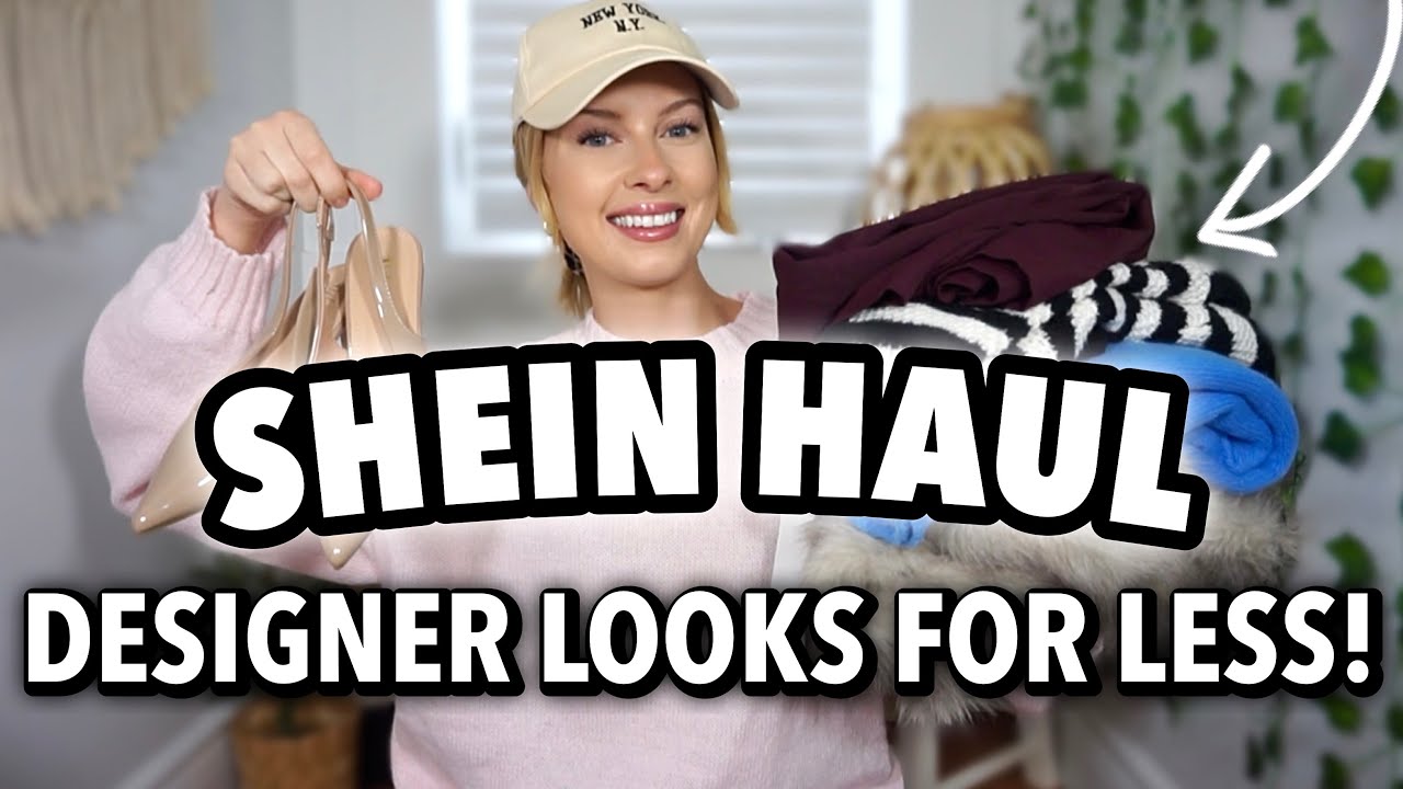 HUGE SHEIN HAUL | DESIGNER INSPIRED ITEMS *CLOTHING, SHOES & ACCESSORIES*