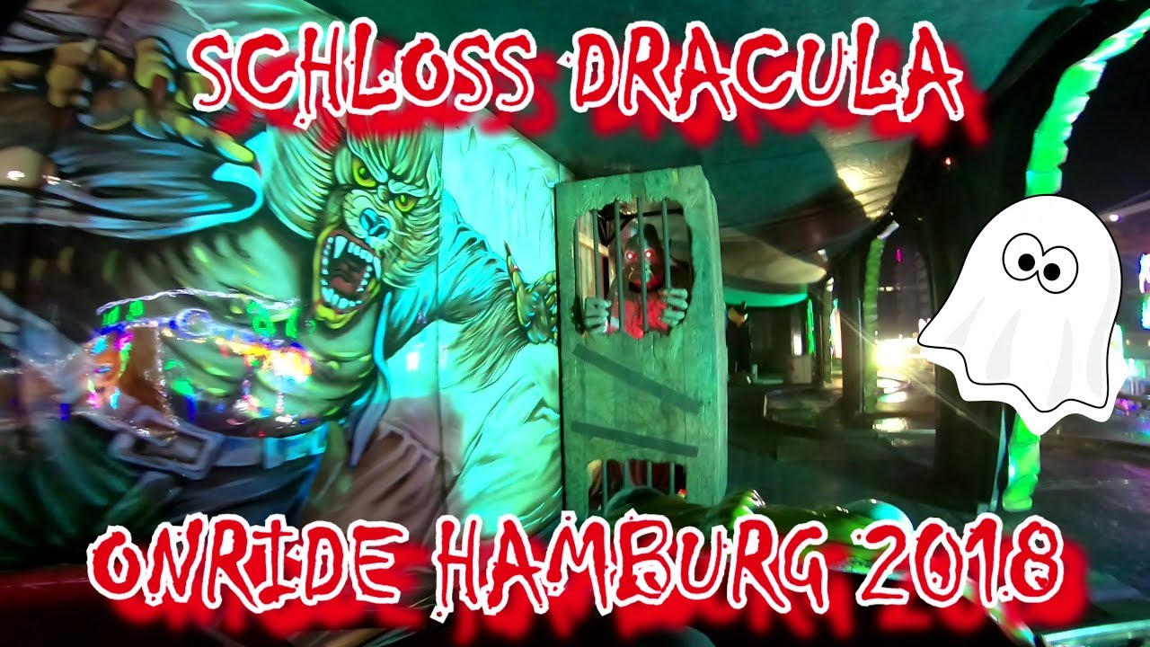 SCHLOSS DRACULA SCHÜTZE KIRMES ONRIDE HAMBURG WINTERDOM 2018 👻