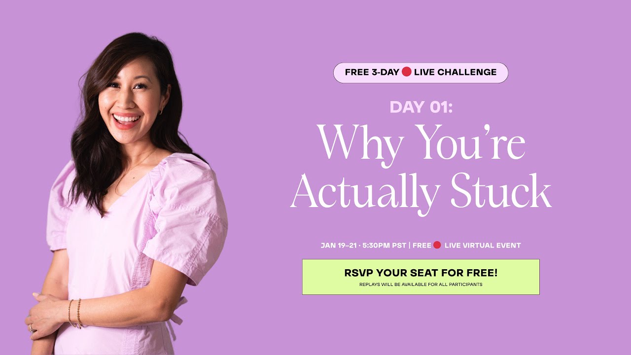 Day 1 — Why You’ve Been Feeling Stuck - RE-RECORD W/ BETTER AUDIO