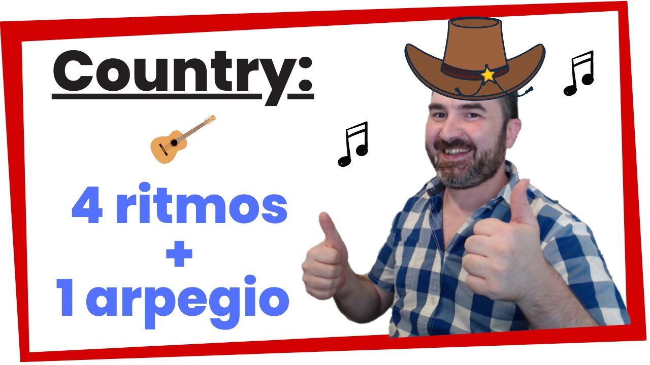 👉 Cómo tocar RITMO COUNTRY en Guitarra 🎸