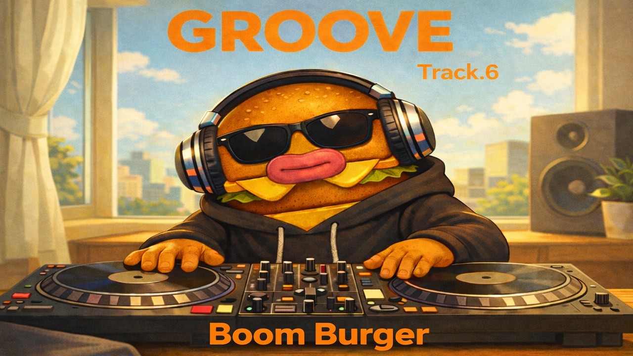 Playlist | Groove Pop · laid-back｜붐버거의 레이드백한 하루😎｜Track.6
