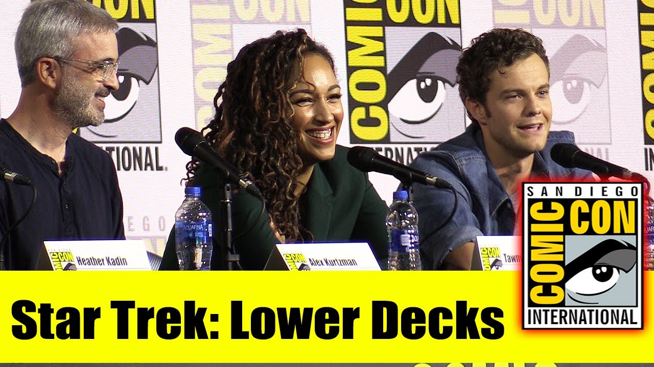 STAR TREK: LOWER DECKS | Comic Con 2019 Full Panel (Mike McMahan, Tawny Newsome, Jack Quaid)