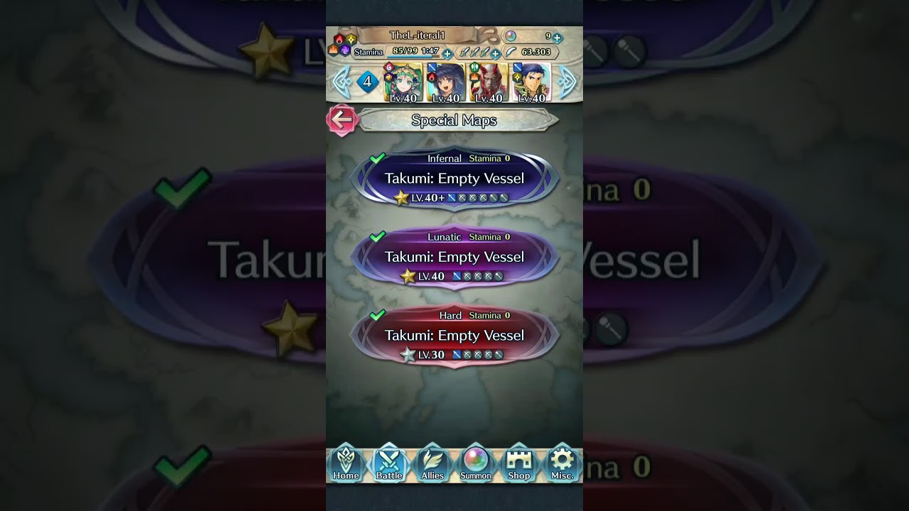 Feh - Fallen Takumi Infernal in 1 turn