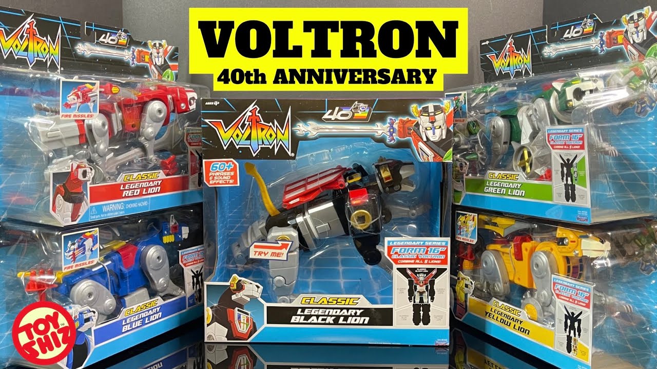 VOLTRON 40 ЛЕТ 2024 | Игрушки Playmates