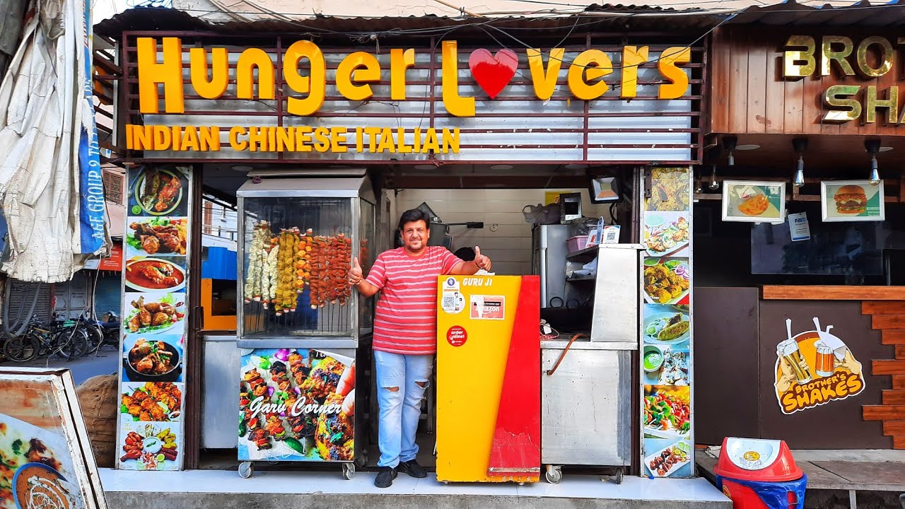 Dry Fruits Stuffed chaap, Afghani Malai chaap || Street Food || Geeta Colony, Amazing Eateries