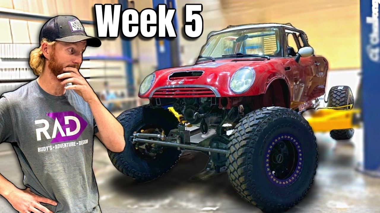 Can You Fit A Diesel Motor In A Mini Cooper?!