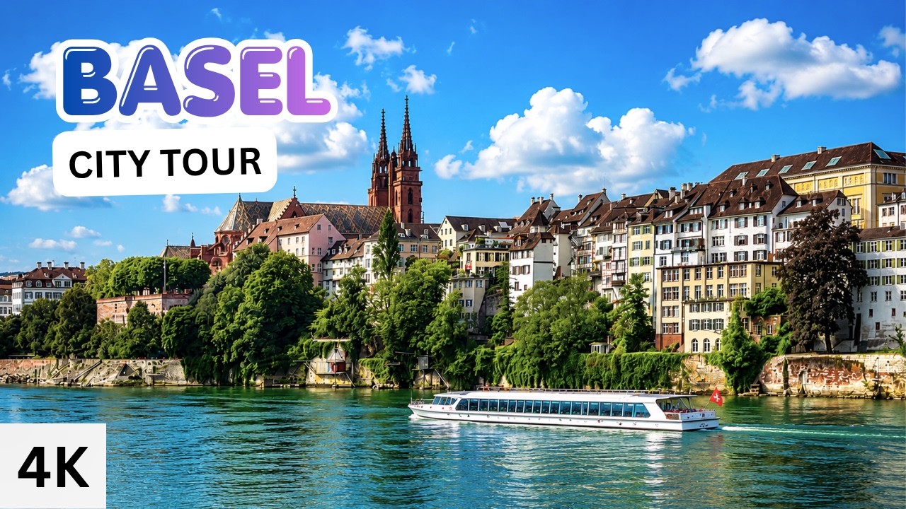 BASEL City Tour / Switzerland 4K
