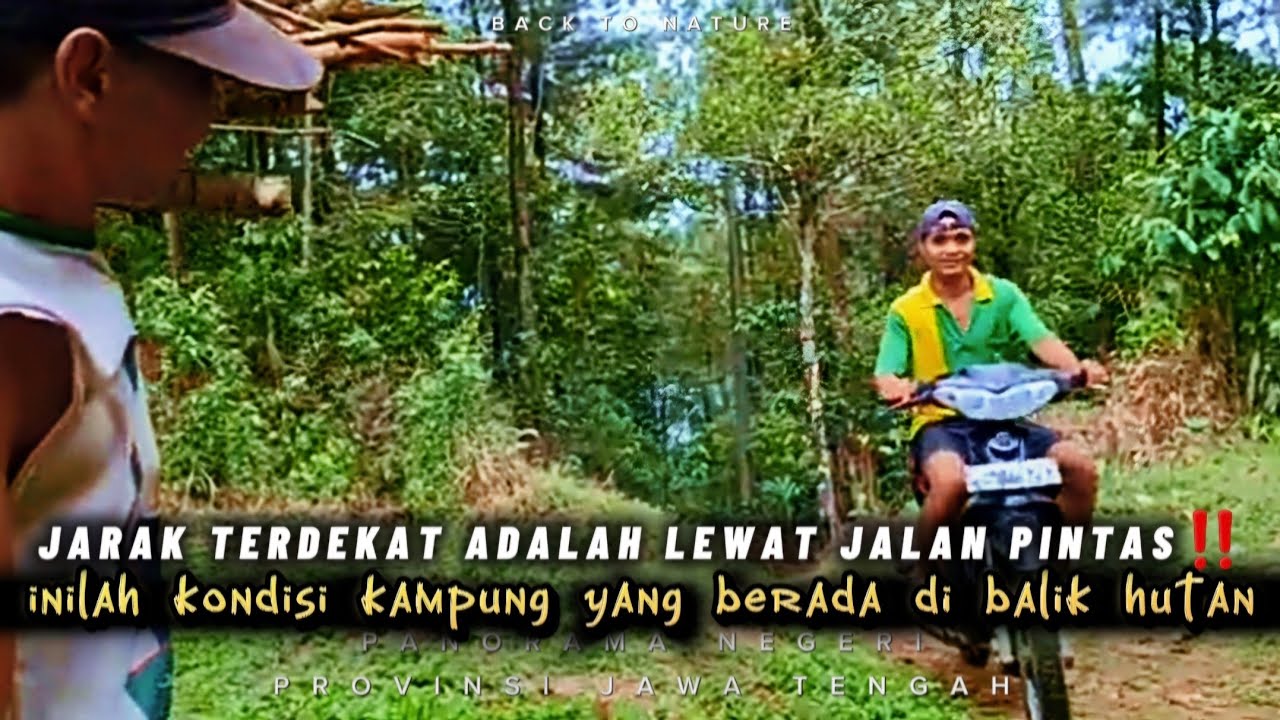 JARAK TERDEKAT KE KAMPUNG ADALAH LEWAT JALAN PINTAS || AMYLAROS CHANNEL (14/09/2024)