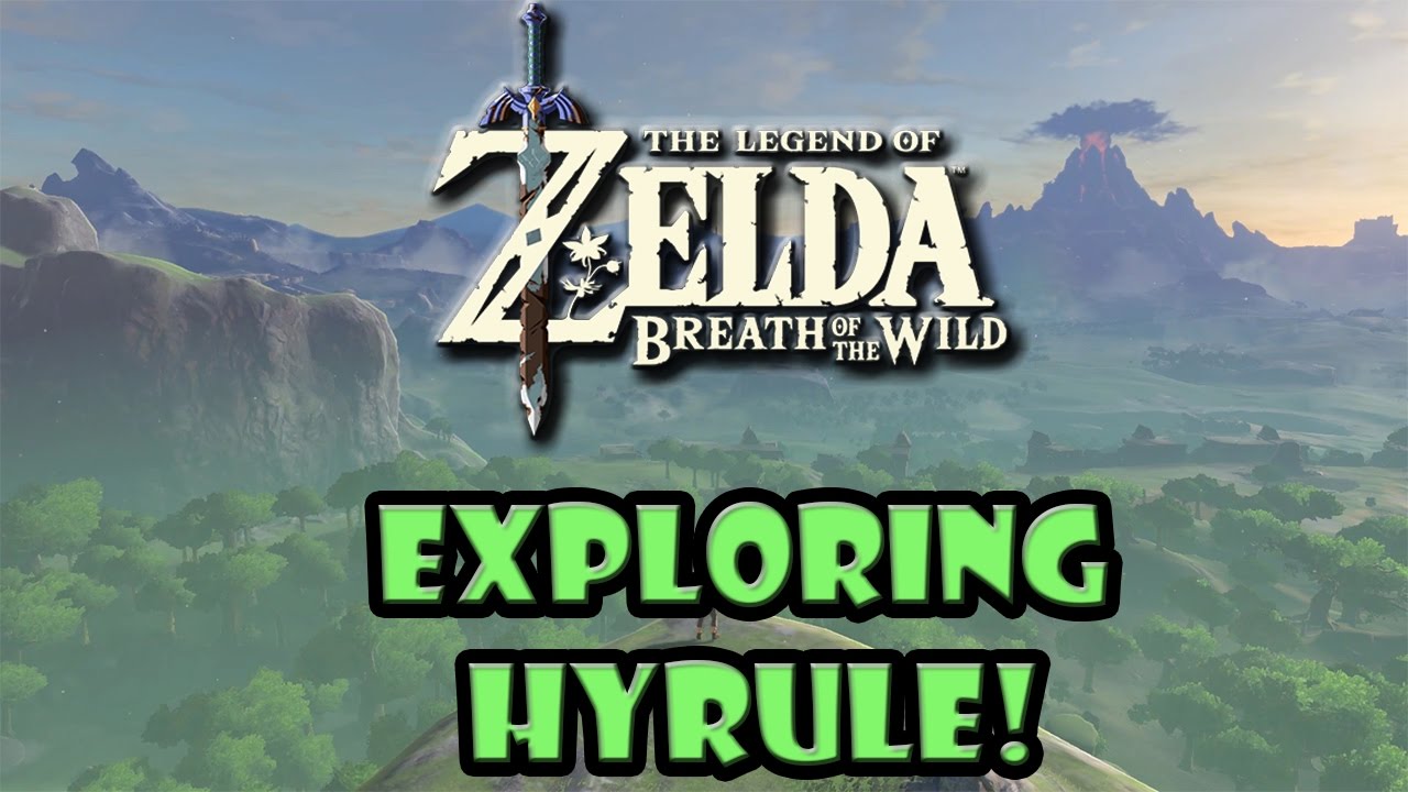The Legend of Zelda: BOTW - Nintendo Switch Gameplay - E06 - Exploring Hyrule!