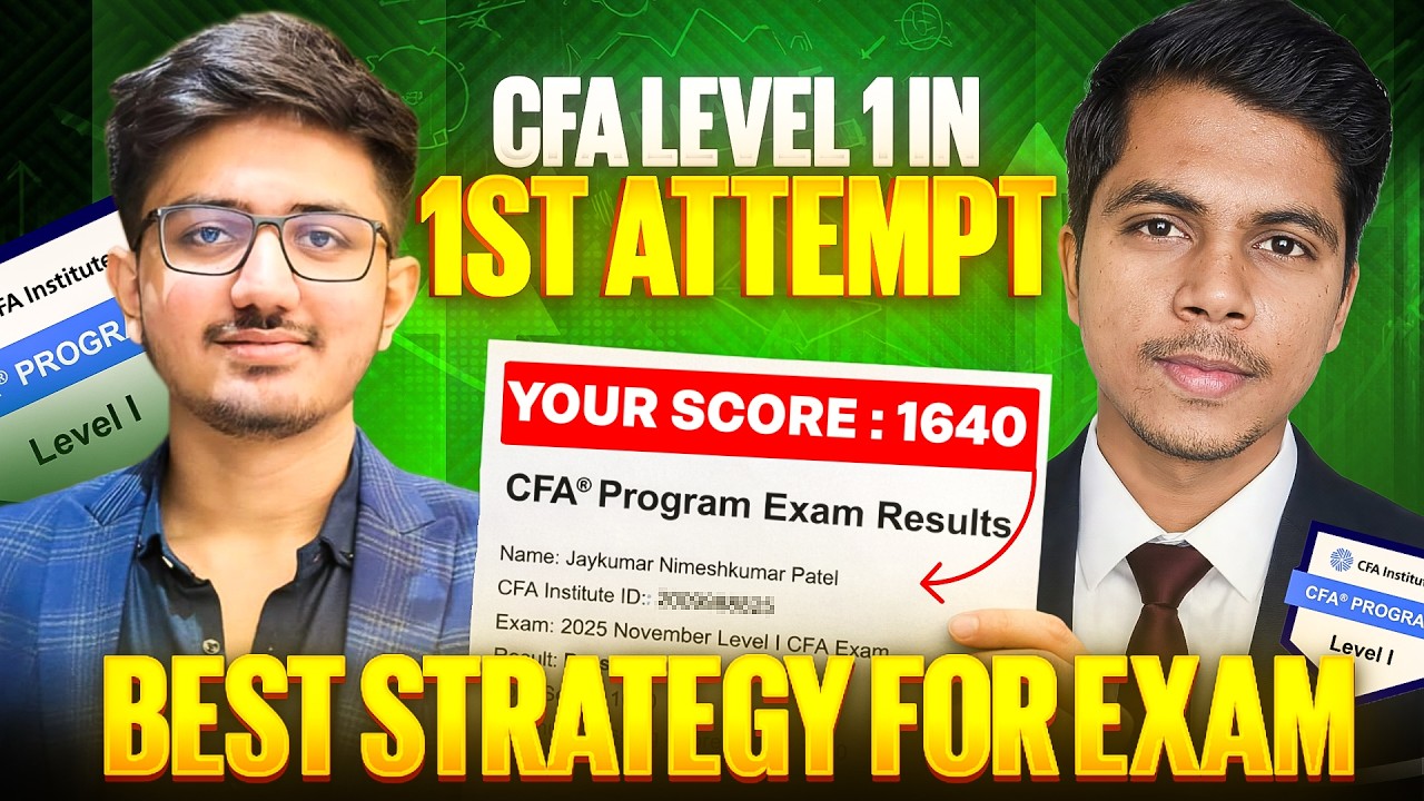 CFA Level 1 CLEARED First Attempt! Complete Strategy & Tips