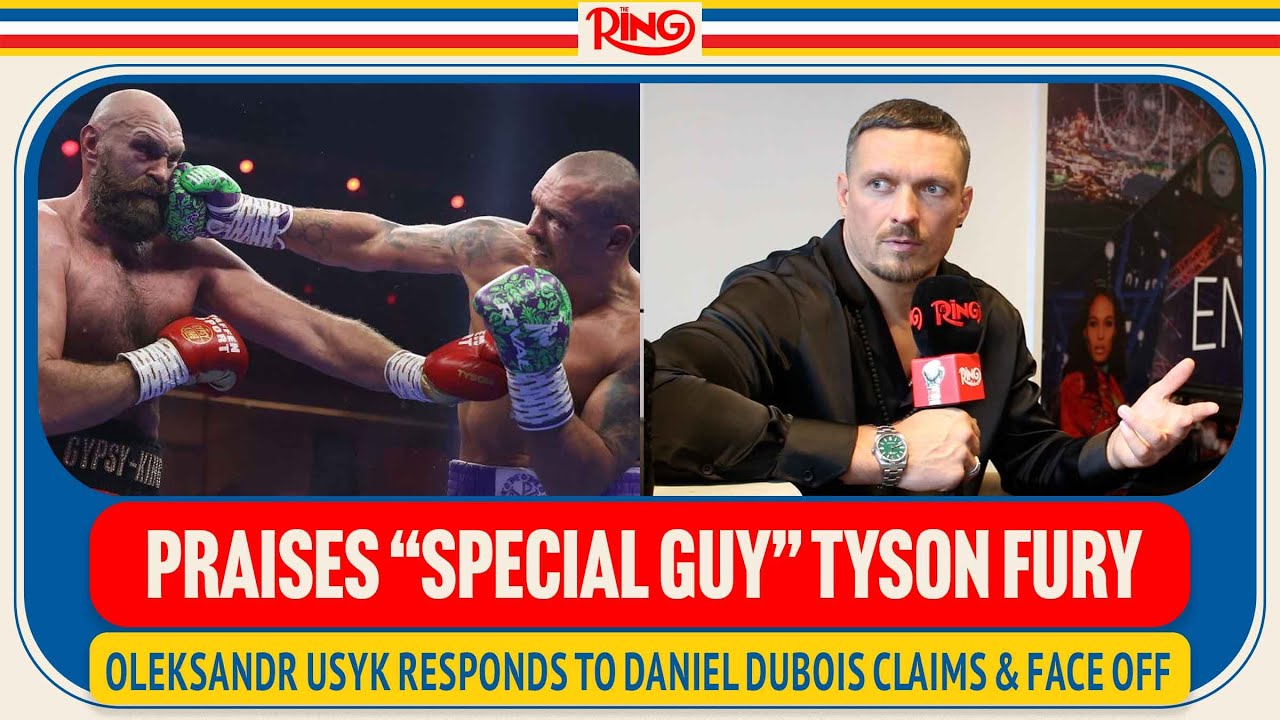 Oleksandr Usyk PRAISES "Special Guy" Tyson Fury, POKES FUN At Daniel Dubois Claims