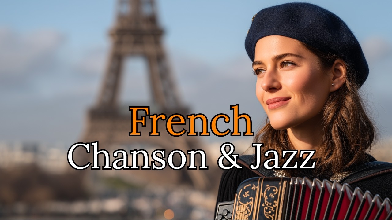 [Playlist No.38] French Chanson & Jazz Vibes 🪗 | Romantic Accordion Melodies : France 🇫🇷