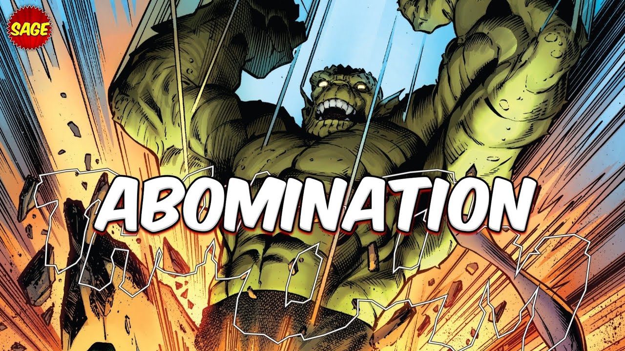 Who is Marvel's Abomination? Stronger than The Hulk?! 🤯