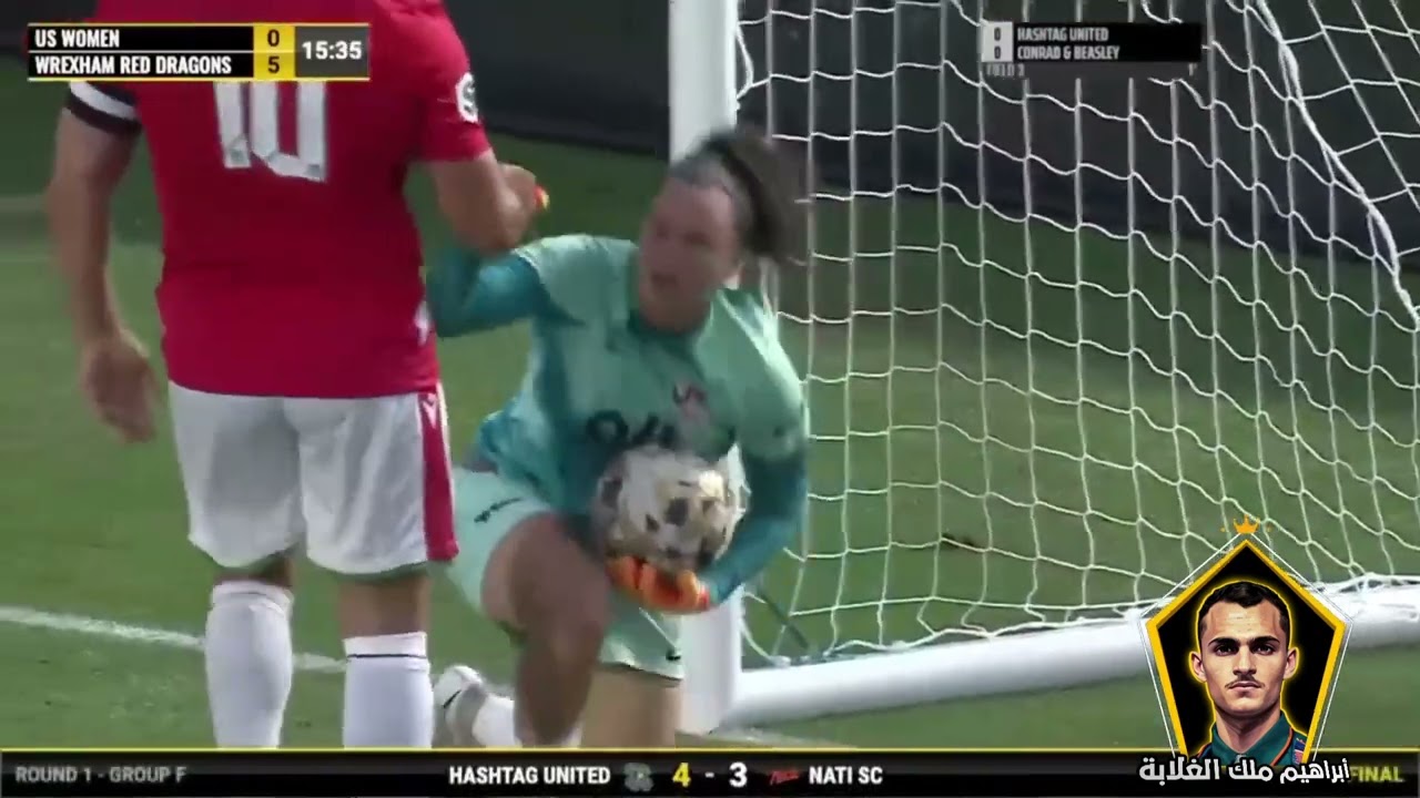 مباراة كرة قدم بين الرجال والنساء 😱 فوز ساحق 12-0 🤯 وجنون الغلابة على المنتخب الامريكي للسيدات 🔥