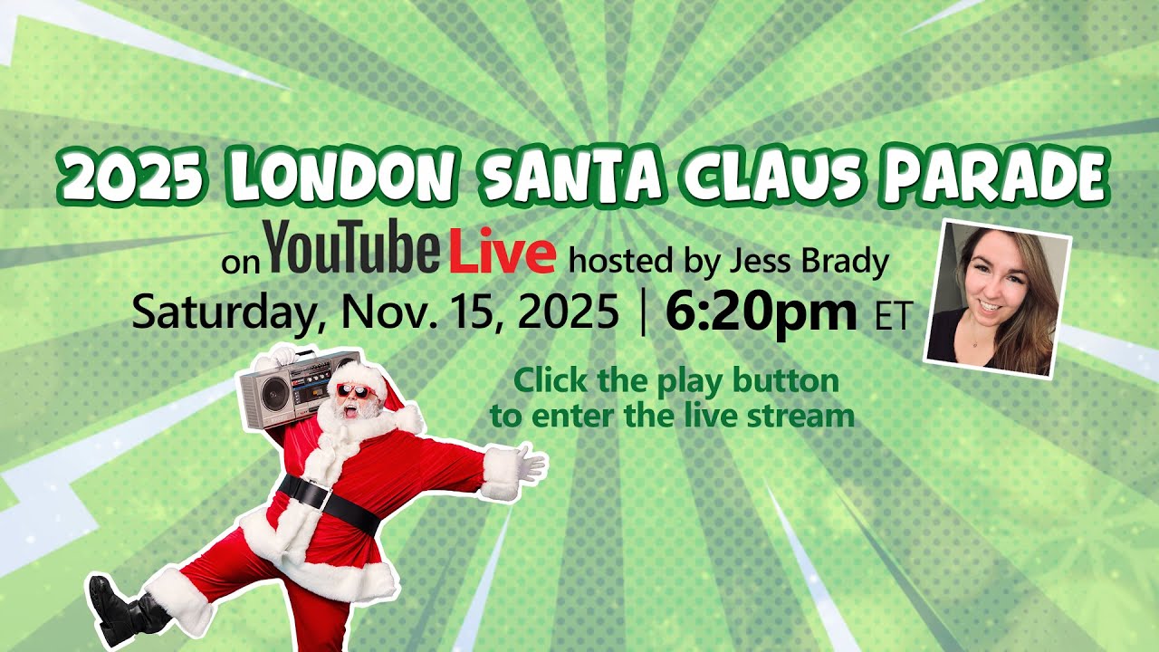 London Santa Claus Parade 2025 │ Official Live Stream