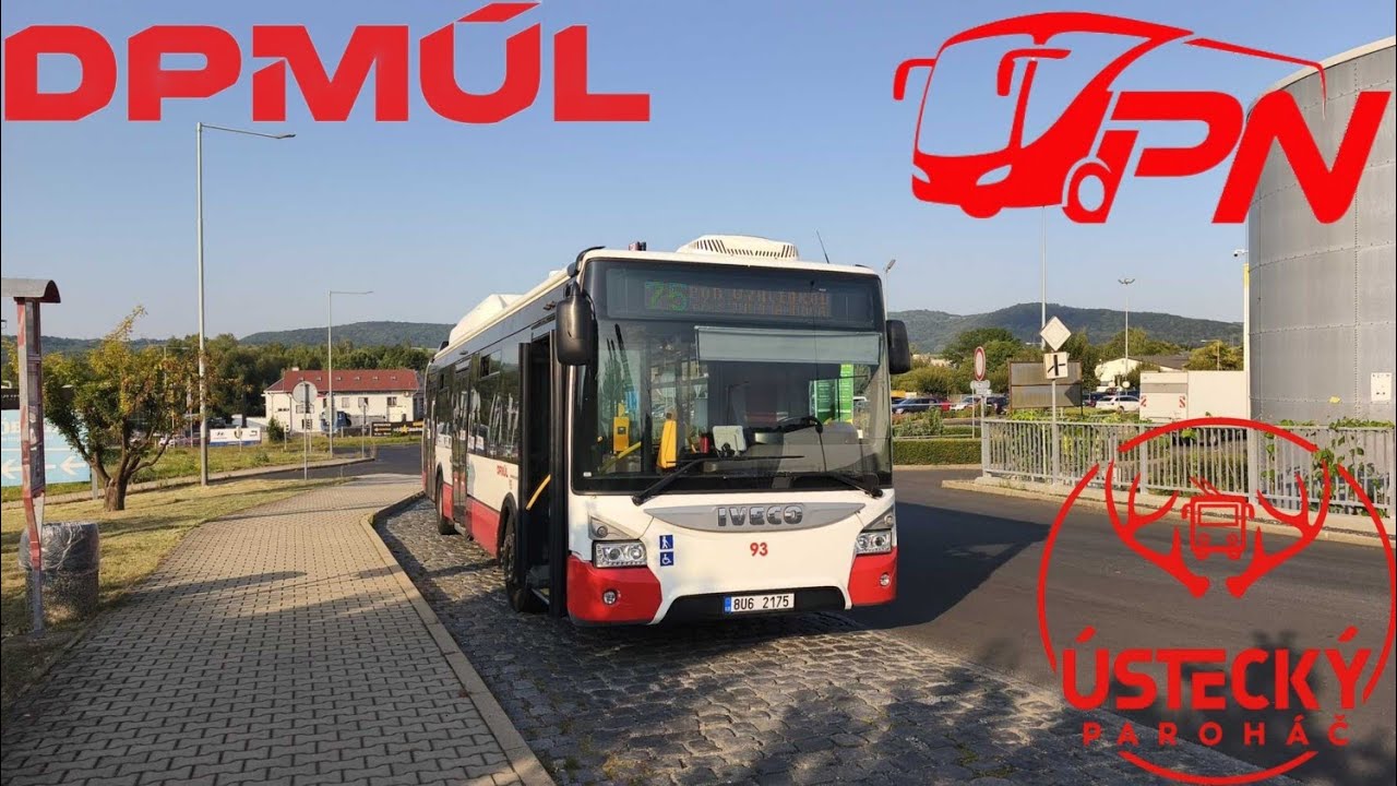 Linka 75 | Všebořice OC - Pod Vyhlídkou | CabinCam