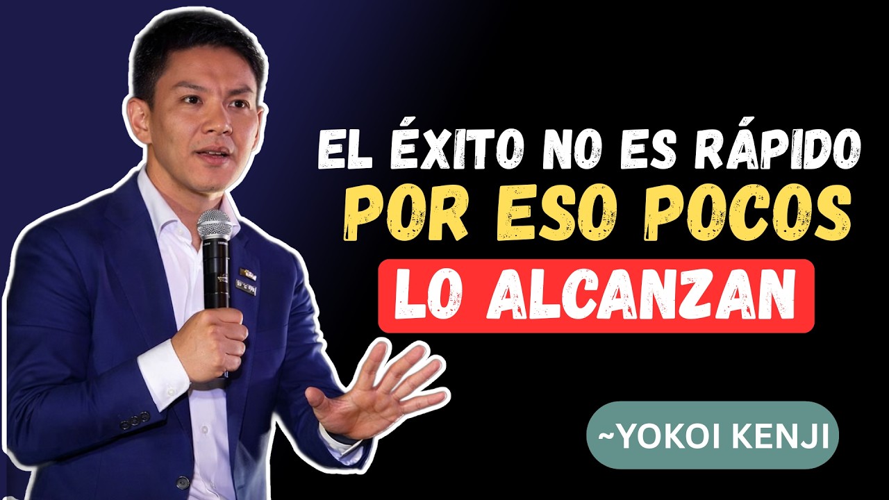 El éxito no es rápido, por eso pocos lo alcanzan