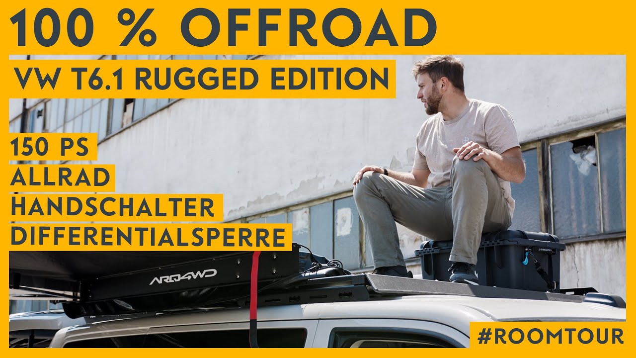 Offroad Camping Deluxe - VW T6.1 Rugged Edition