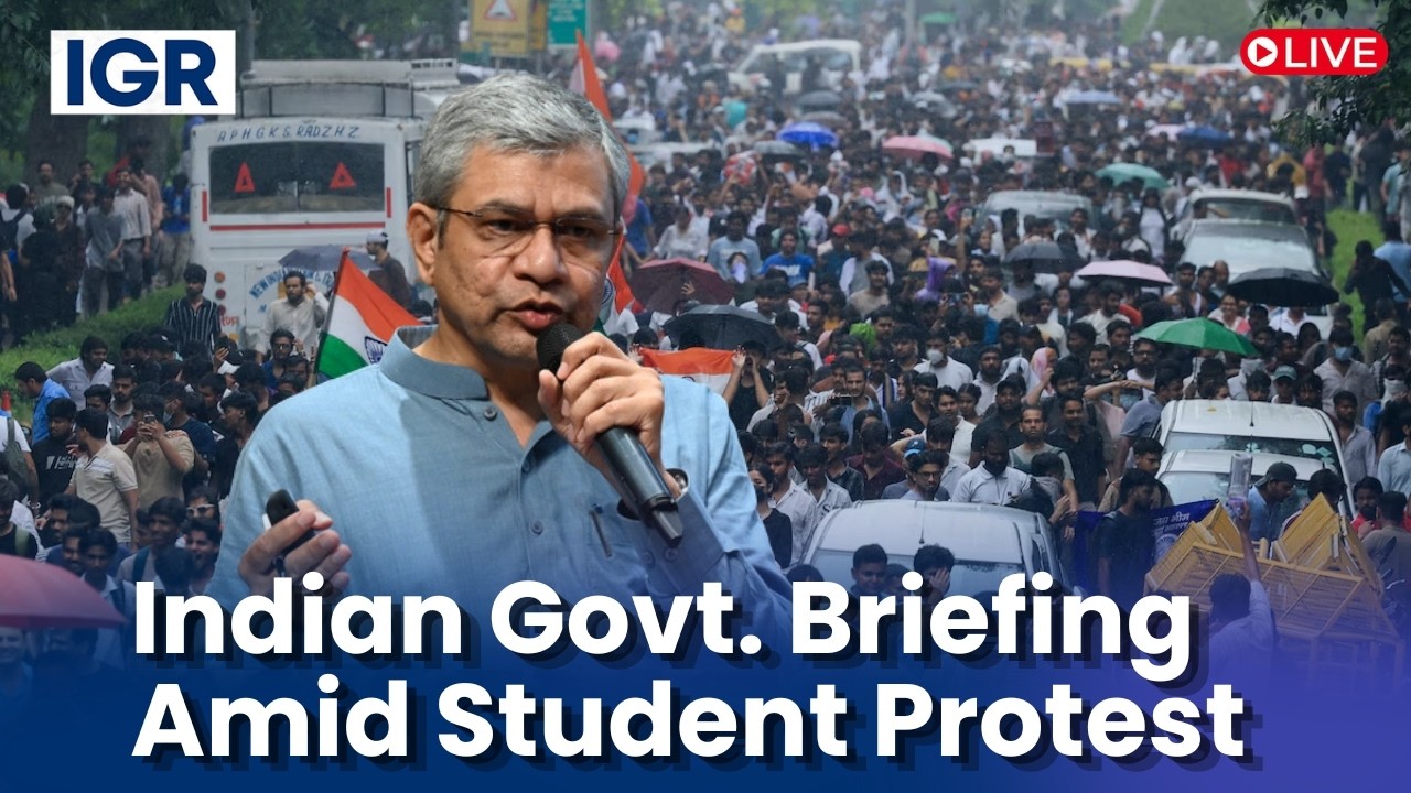 CJP Protest LIVE: Government Holds Media Briefing After Meeting CJP Delegation Over NEET Row | IGR