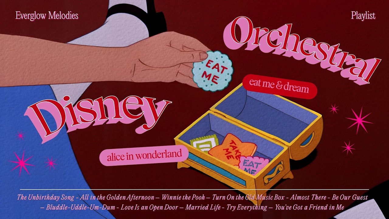 🎻 pov: you’re falling down the rabbit hole to wonderland 🍄 disney orchestral ✨ everglow melodies