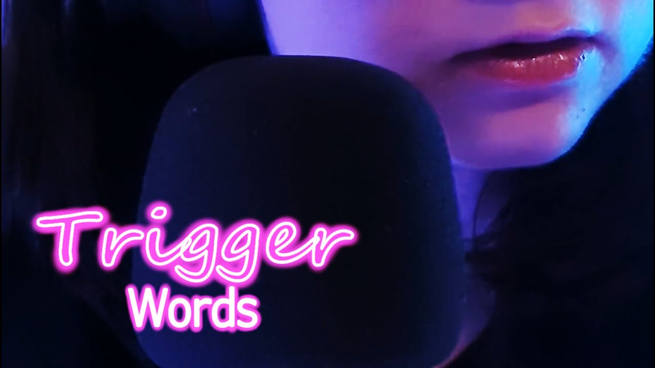 [ASMR] Trigger Words Again! Close Ear To Ear Whispering