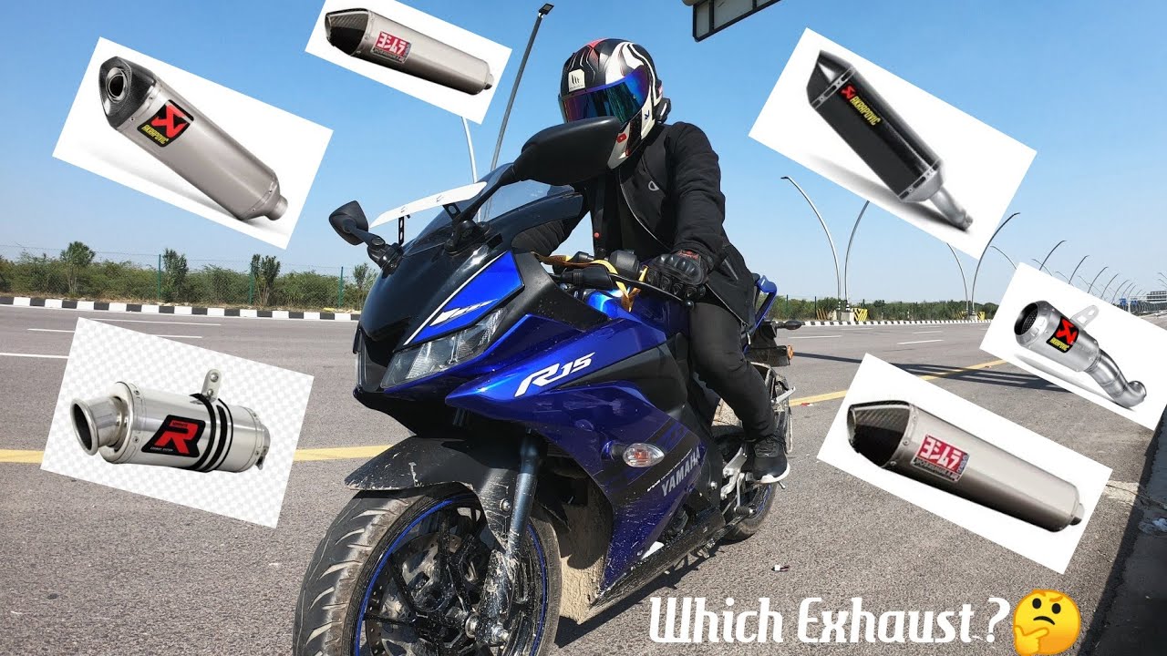 Trying 10 Different Exhaust on R15 V3 | Which Exhaust you should buy for V3?