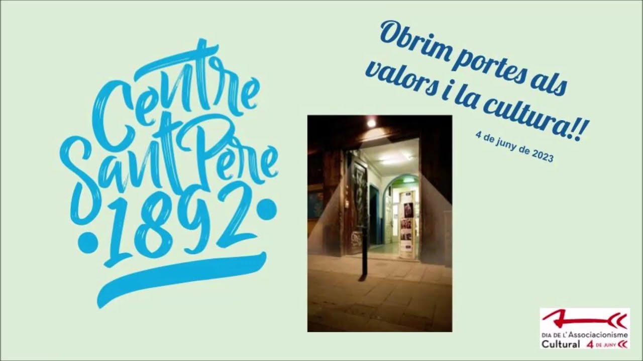 Obrim portes a la cultura! - Dia de l'Associacionisme Cultural 2023