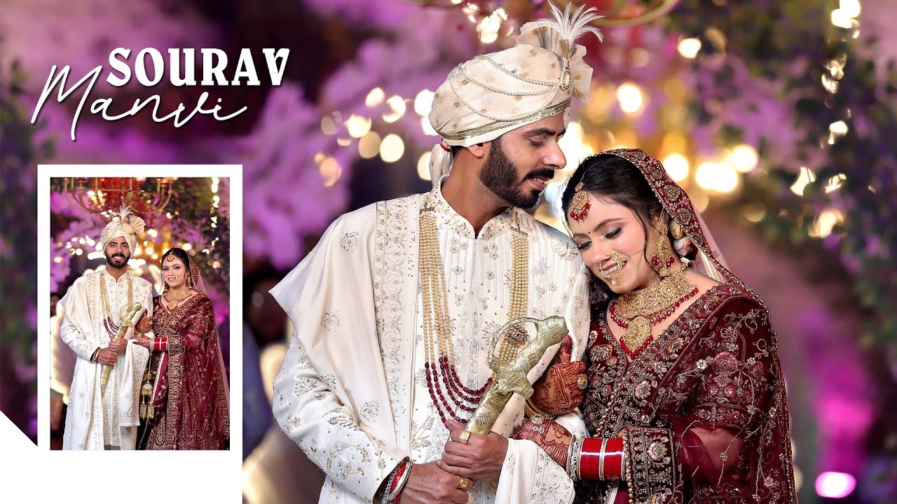 WEDDING HIGHLIGHT | SOURAV & MANVI | BABA PHOTOGRAPHY | PUNJAB | 72740 00032