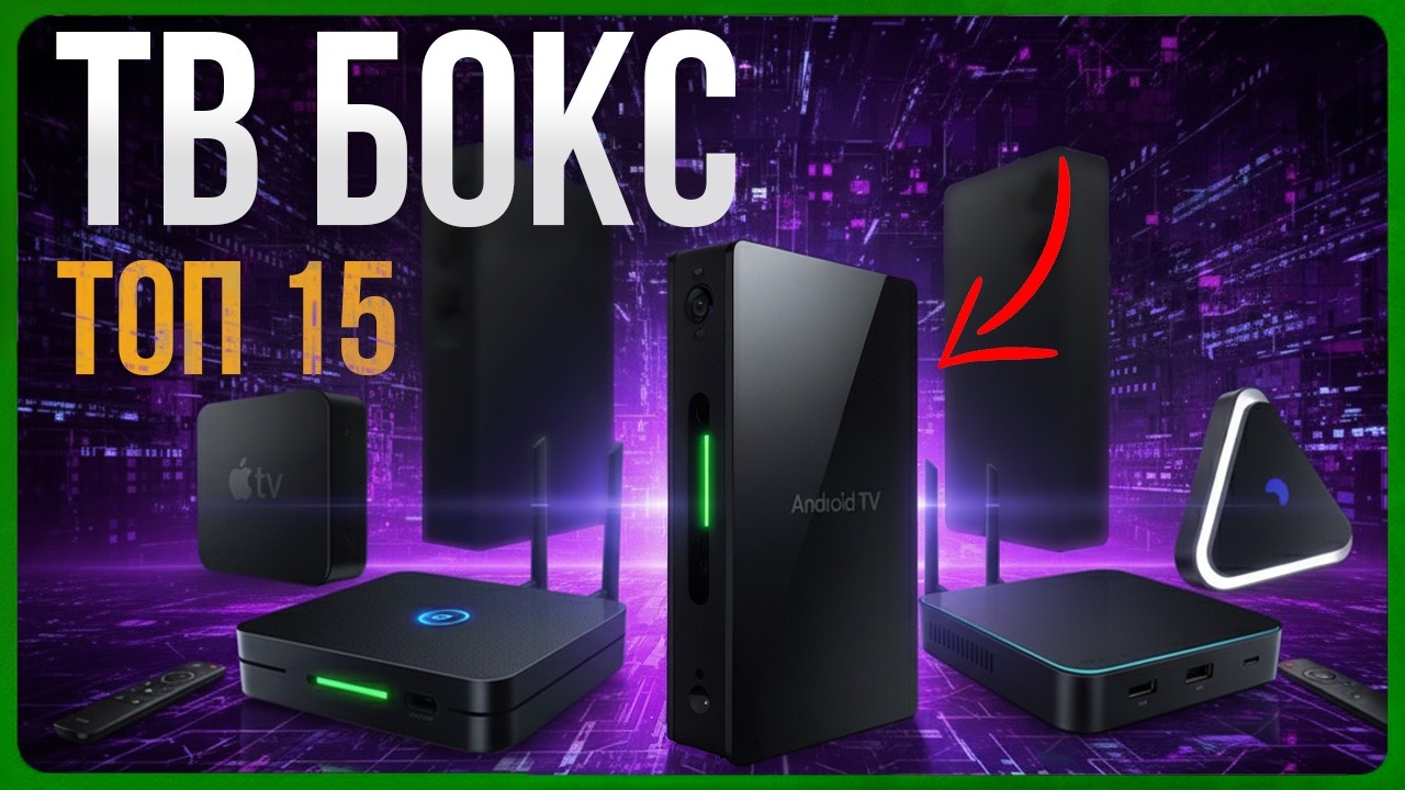 ТОП 15 ТВ-приставок 2025 🔥 Лучшие Android TV Box и медиаплееры для дома!