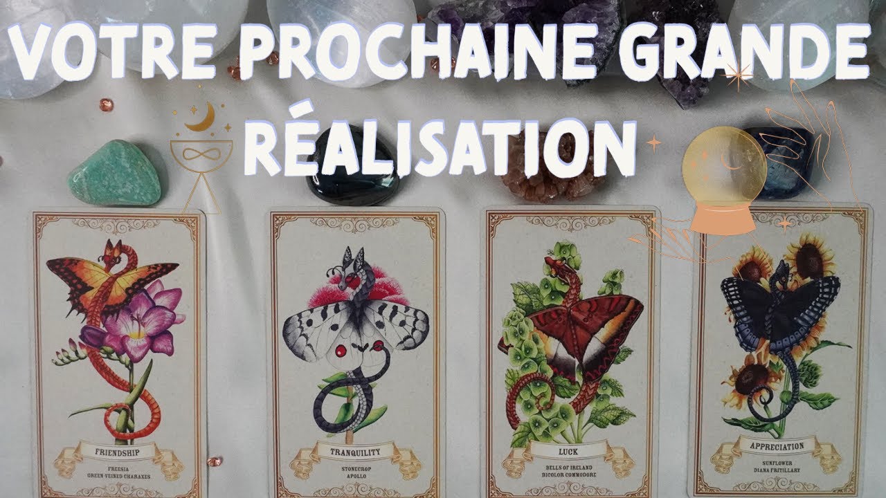 Votre Prochaine Grande R&eacute;alisation 🔑🧲🥰Choisis une carte