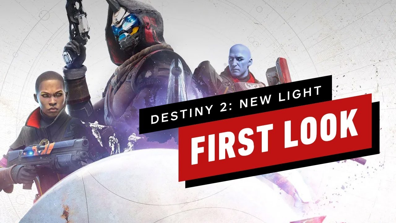 The First 25 Minutes of Destiny 2: New Light Free to Play Gameplay