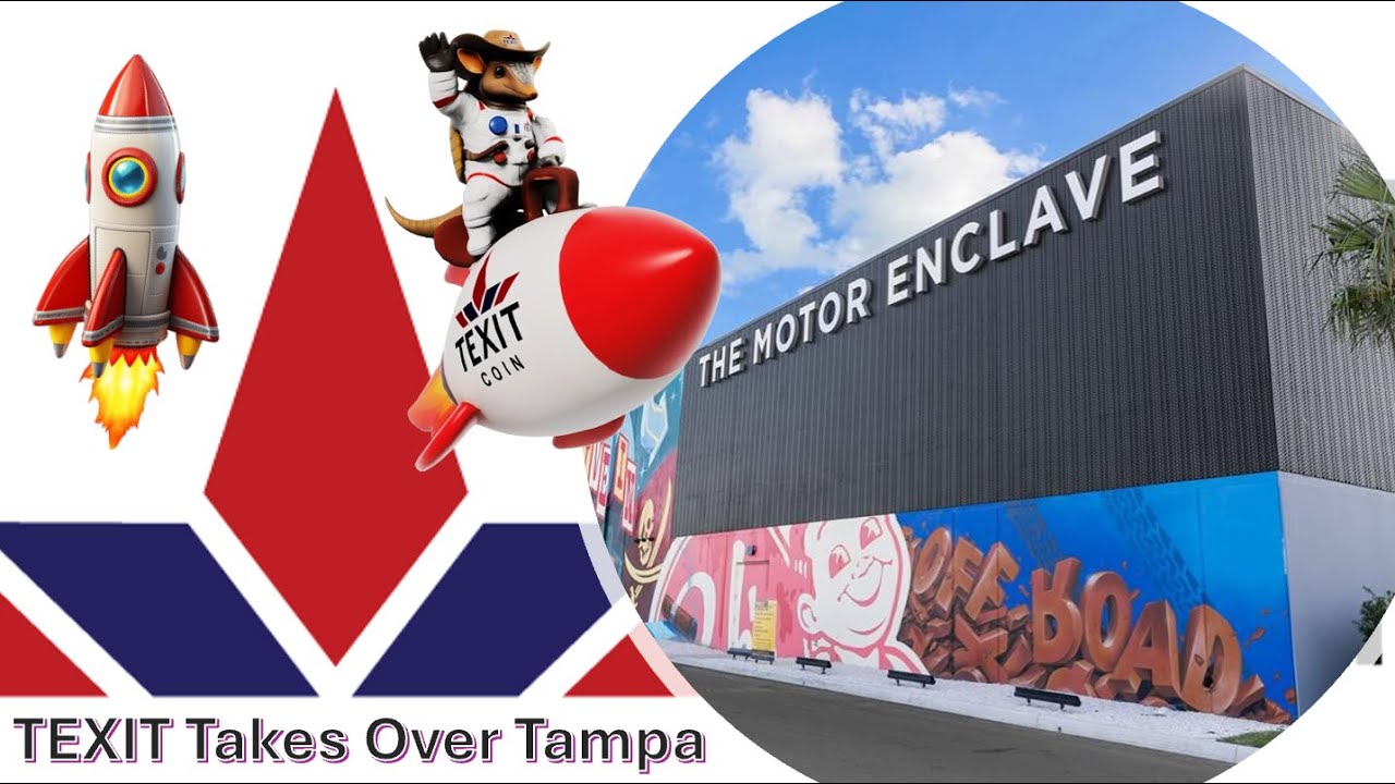 Behind the Scenes of the TEXIT Coin Summit at the Motor Enclave in Tampa Florida