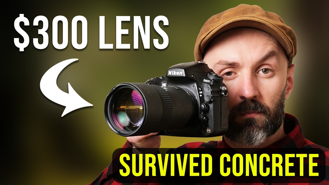 Я уронил этот объектив за 300 долларов. Он выдержал. - Обзор объектива Nikon 180mm f2.8D для порт...
