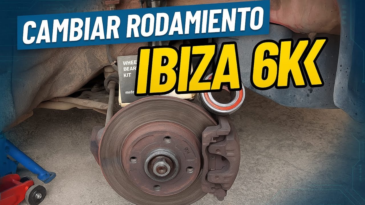 Cambiar Rodamiento delantero Seat Ibiza 6K