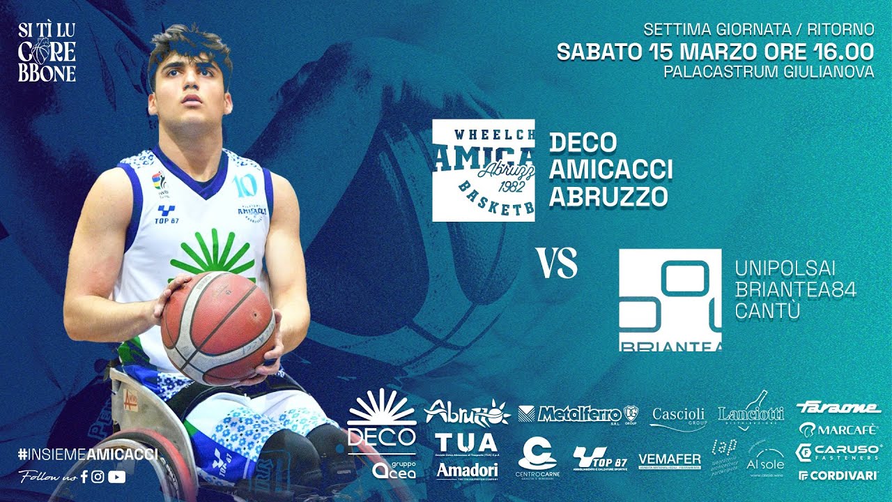 Deco Amicacci Abruzzo vs Unipolsai Briantea84 Cantù