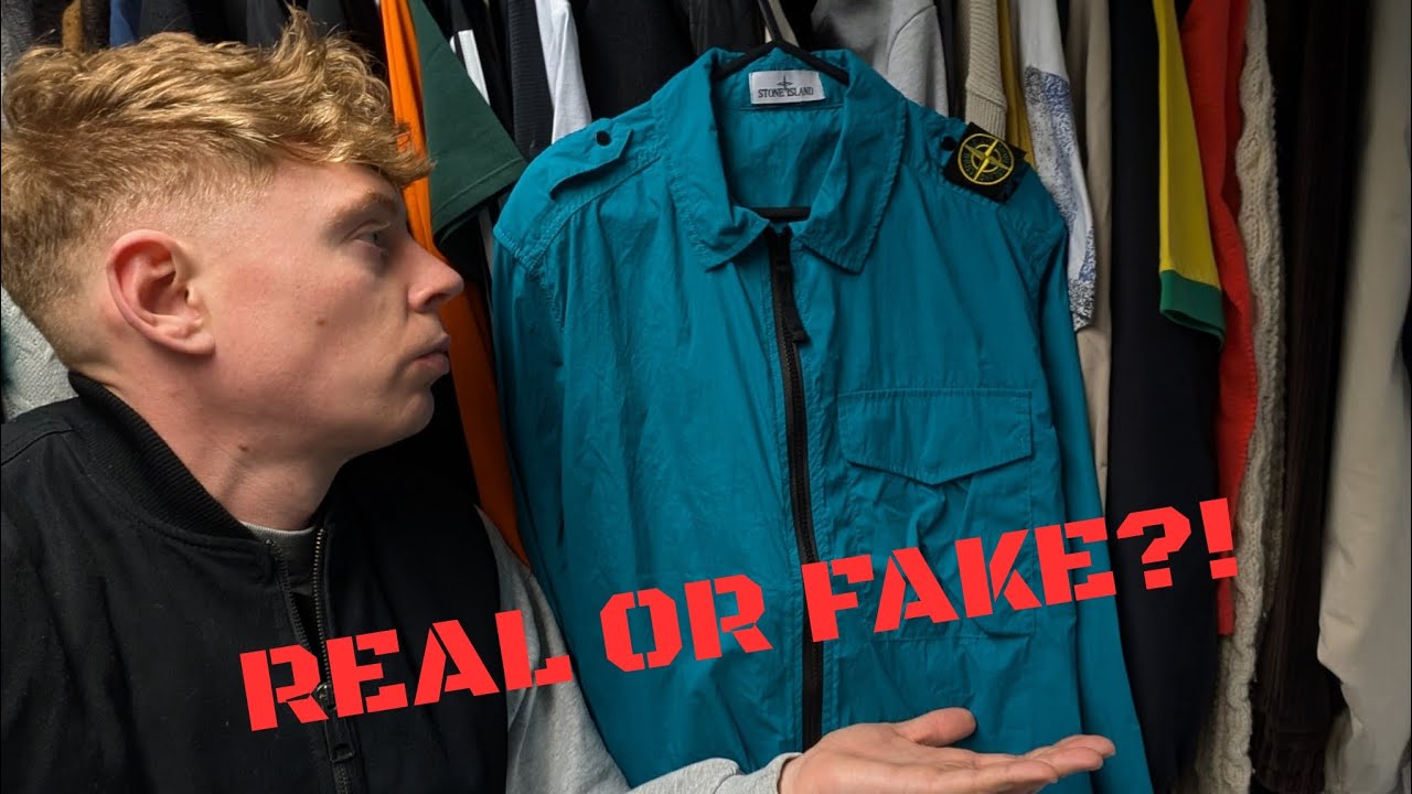 Эта рубашка Stone Island настоящая или подделка?